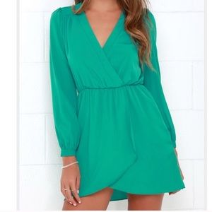 Lulu’s That’s a Wrap dress